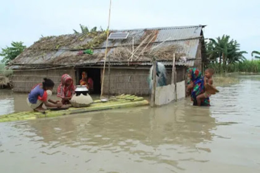 Composition writing: The Flood in Bangladesh