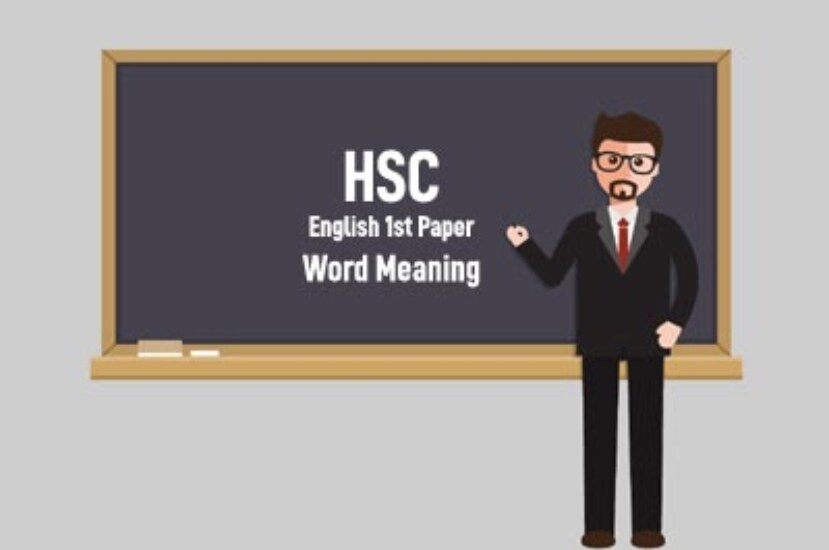 HSC English 1st Paper Word Meaning (Unit: 06-08)